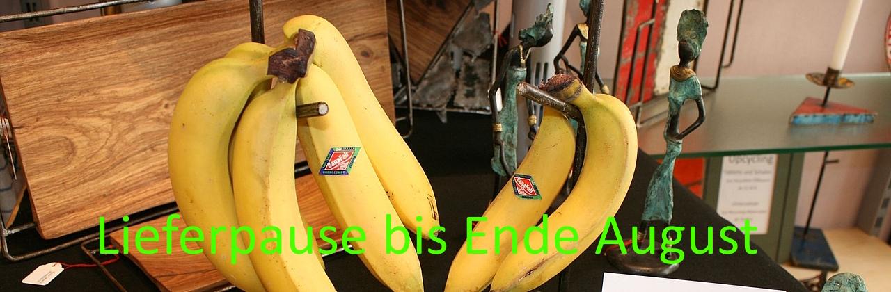 Bananen machen Sommerpause
